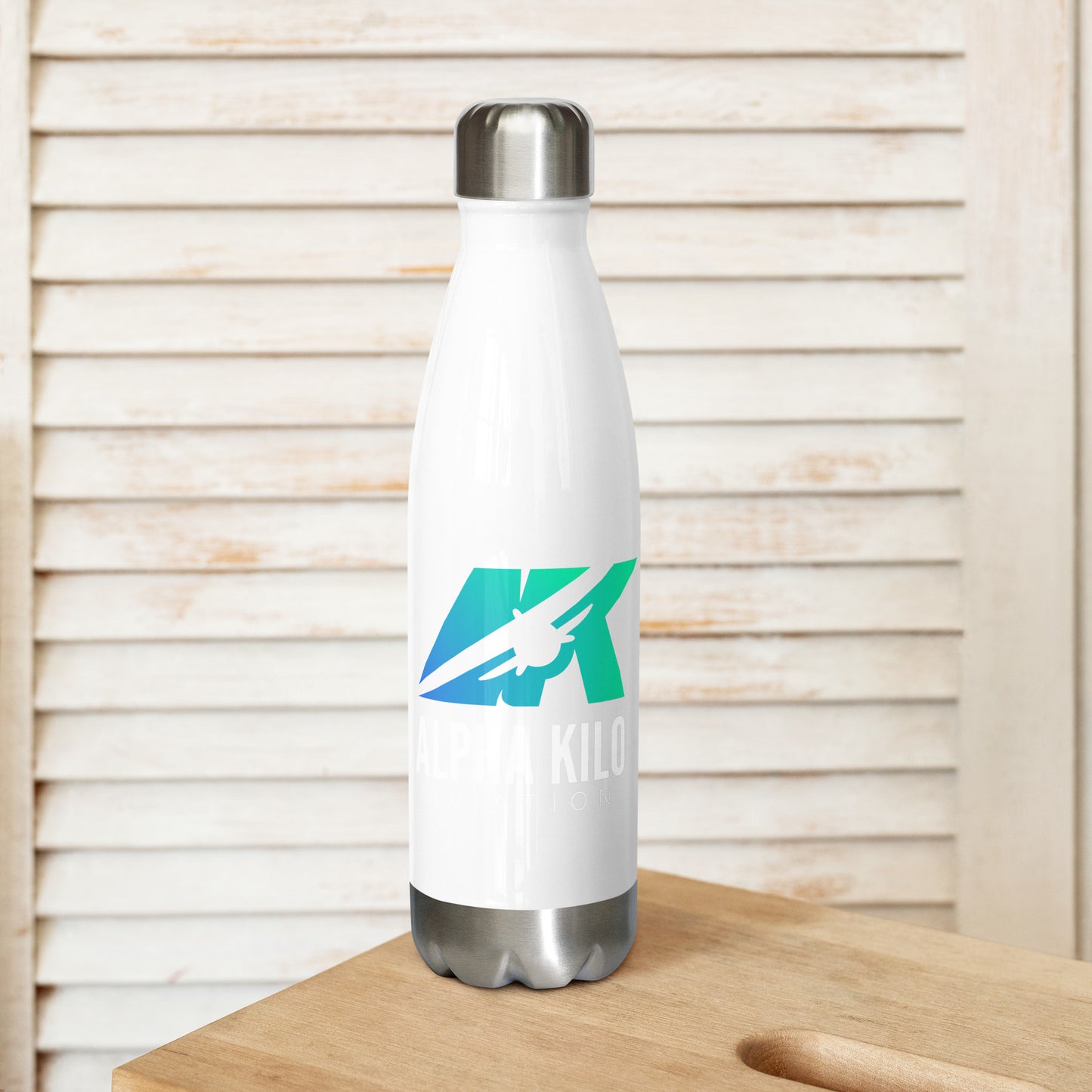 Stainless steel water bottle
